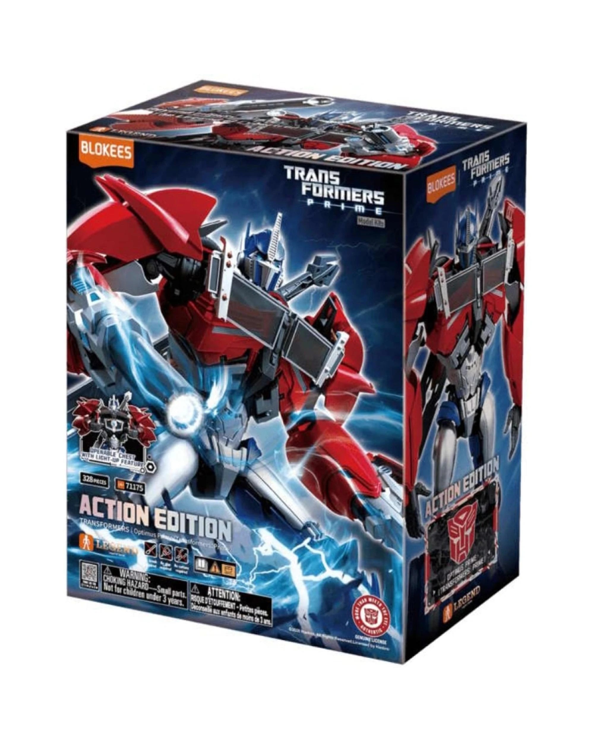1 Blokees Transformers AE06 Optimus Prime Limited Model Kit, 1 of 1