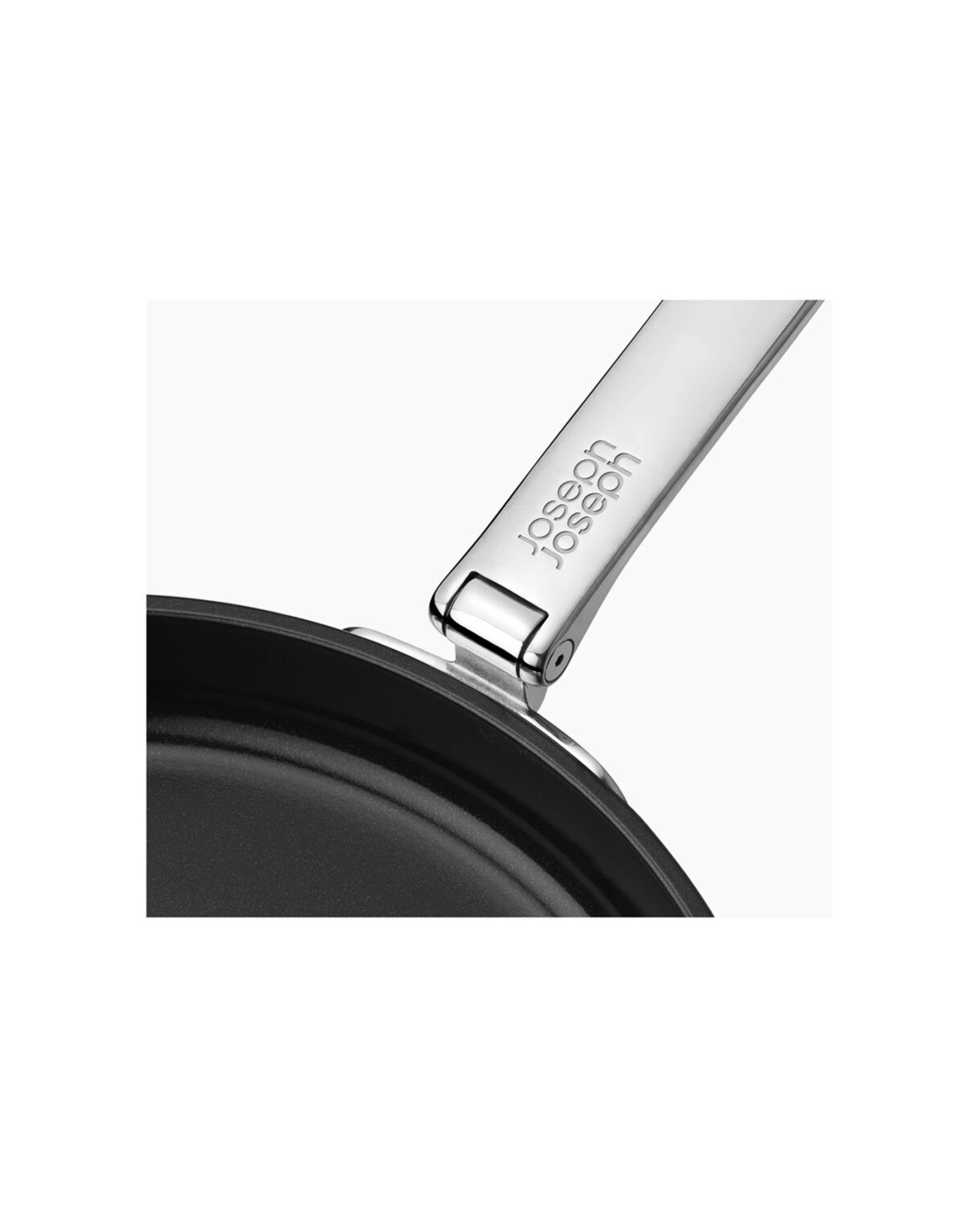 6 Joseph Joseph 2pc Induction Kitchen Fry Pan Set With Folding Handle - Silver, 6 of 7
