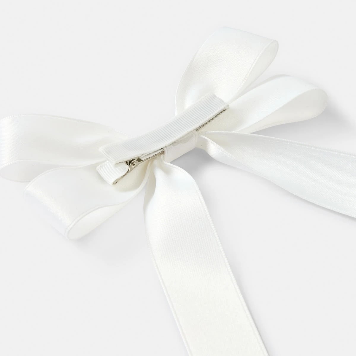 3 Cream Large Bow Hair Clip, 3 of 4