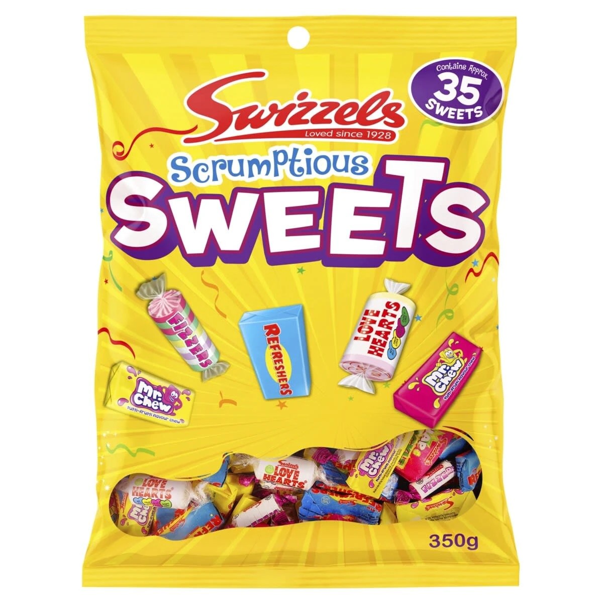 1 35 Piece Swizzels Scrumptious Sweets 350g, 1 of 3