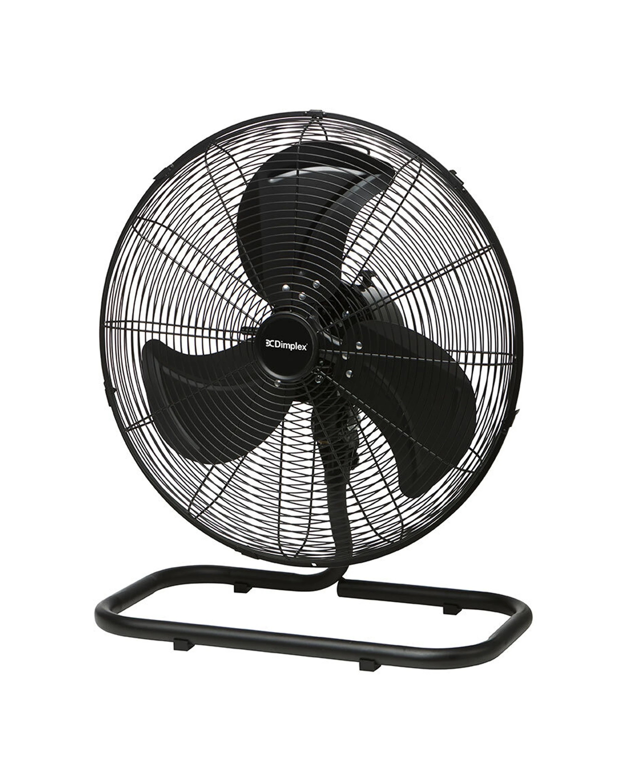 1 Dimplex 40cm High Velocity Oscillating Floor Fan Home Air Cooling - Black, 1 of 4