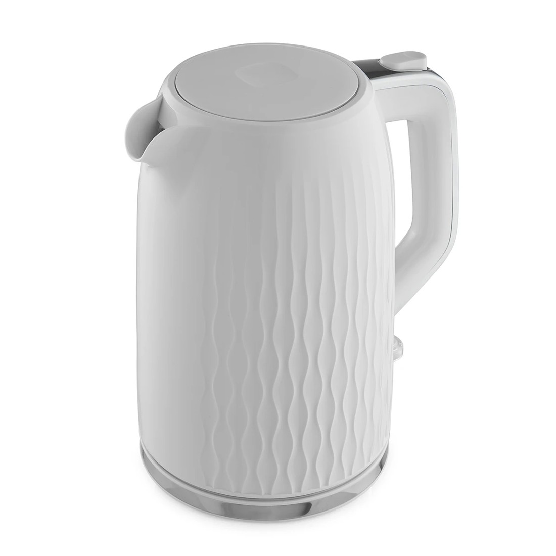 3 1.7L Kettle - White and Silver Look, 3 of 8