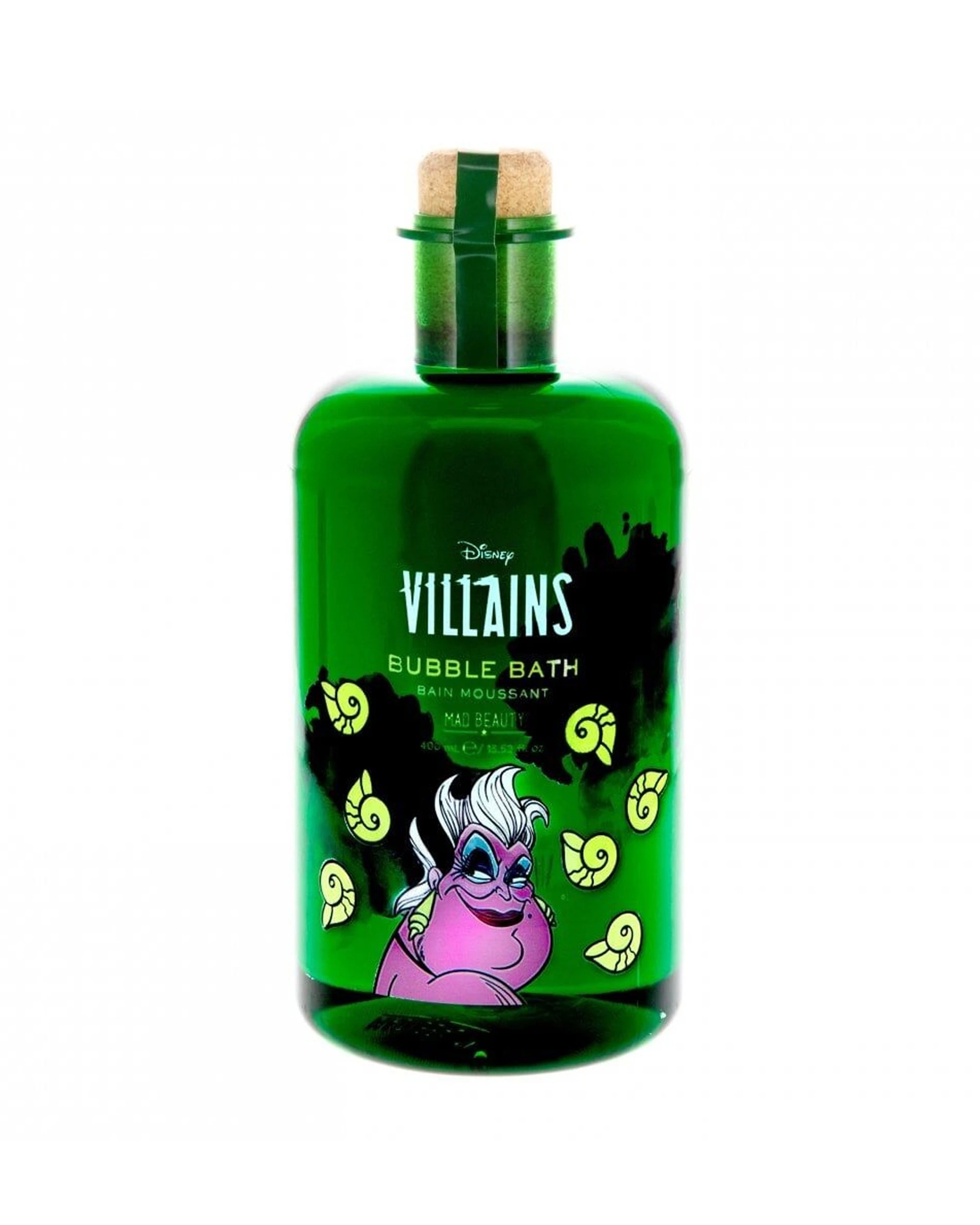 3 Disney Pop Villains Ursula Scented Potion Bottle Bubble Bath 400ml Coconut Fragrance Pack 2PK - Green, 3 of 3