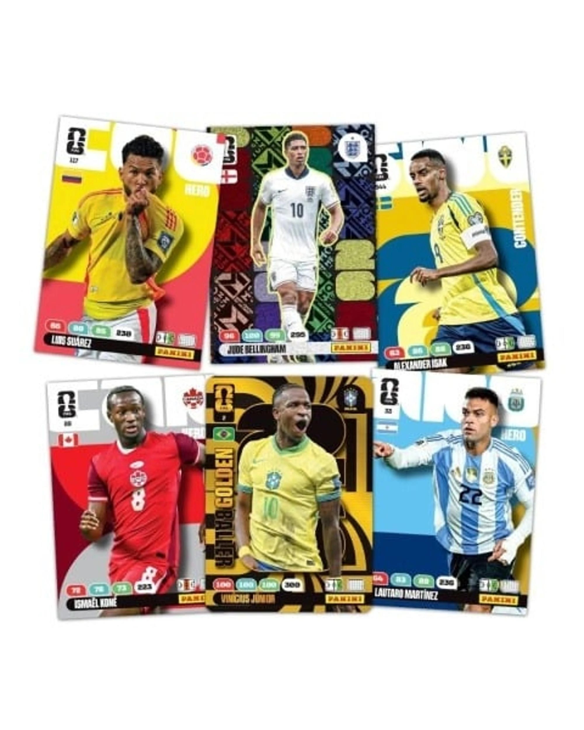 4 Panini Adrenalyn XL FIFA World Cup 2026 Trading Cards Booster Box, 4 of 6