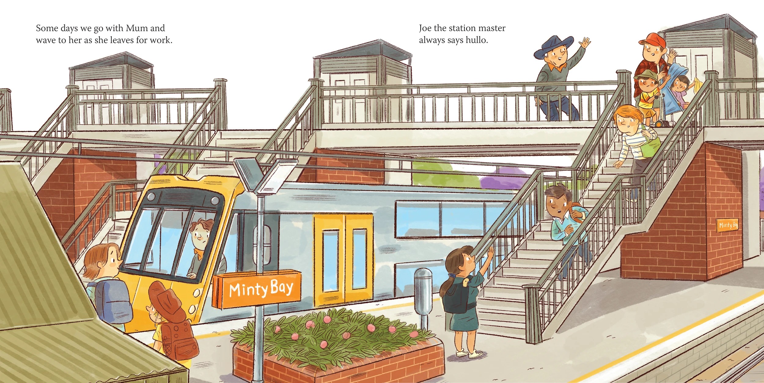 3 The Train at the End of My Street by Tom Jellett - Book, 3 of 4