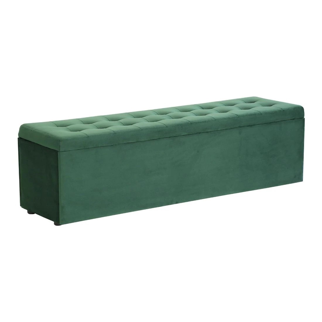 1 Artiss Storage Ottoman Blanket Box 140cm - Green, 1 of 4