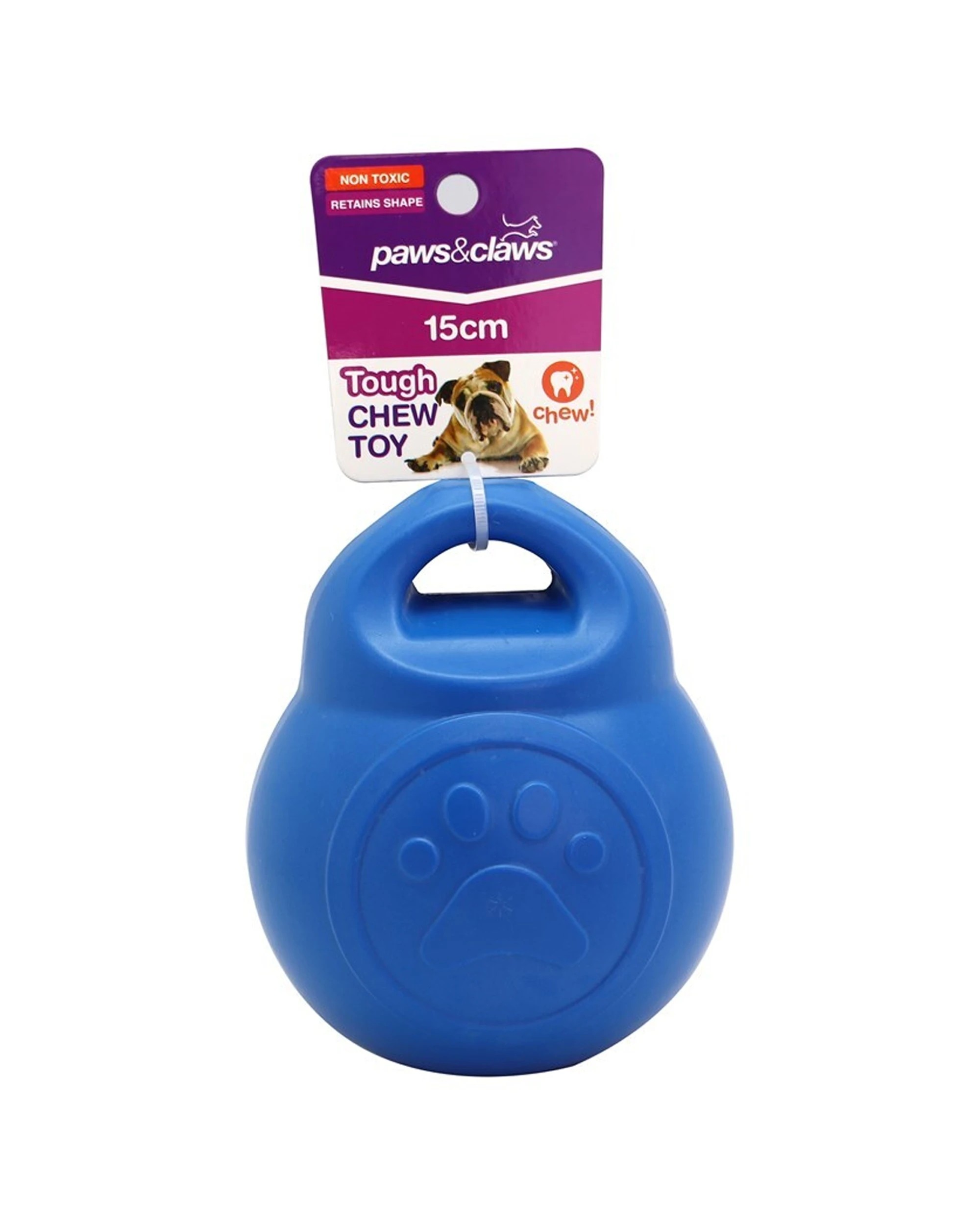 1 Paws And Claws 15cm Floater Ball Pet Dog Puppy Tough Chew Toy Assorted Colours.
 - Blue, 1 of 4