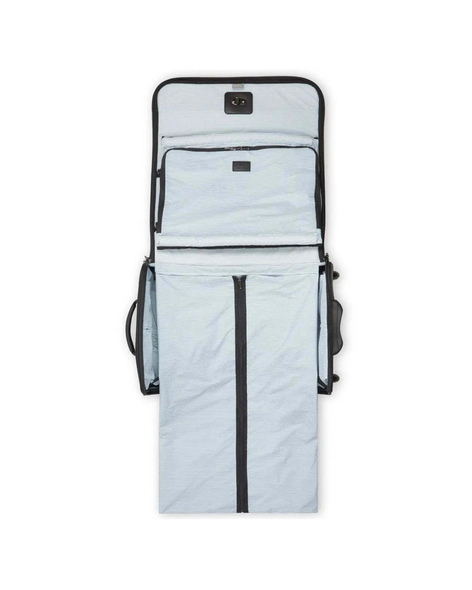 5 Delsey Wagram 2-Wheel Garment Cabin Case USB Port TSA Lock Nylon Leather - Black, 5 of 9