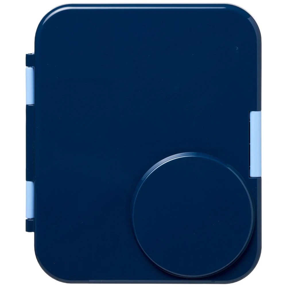 1 Studymate Large Bento Box with Flask Blue, 1 of 2
