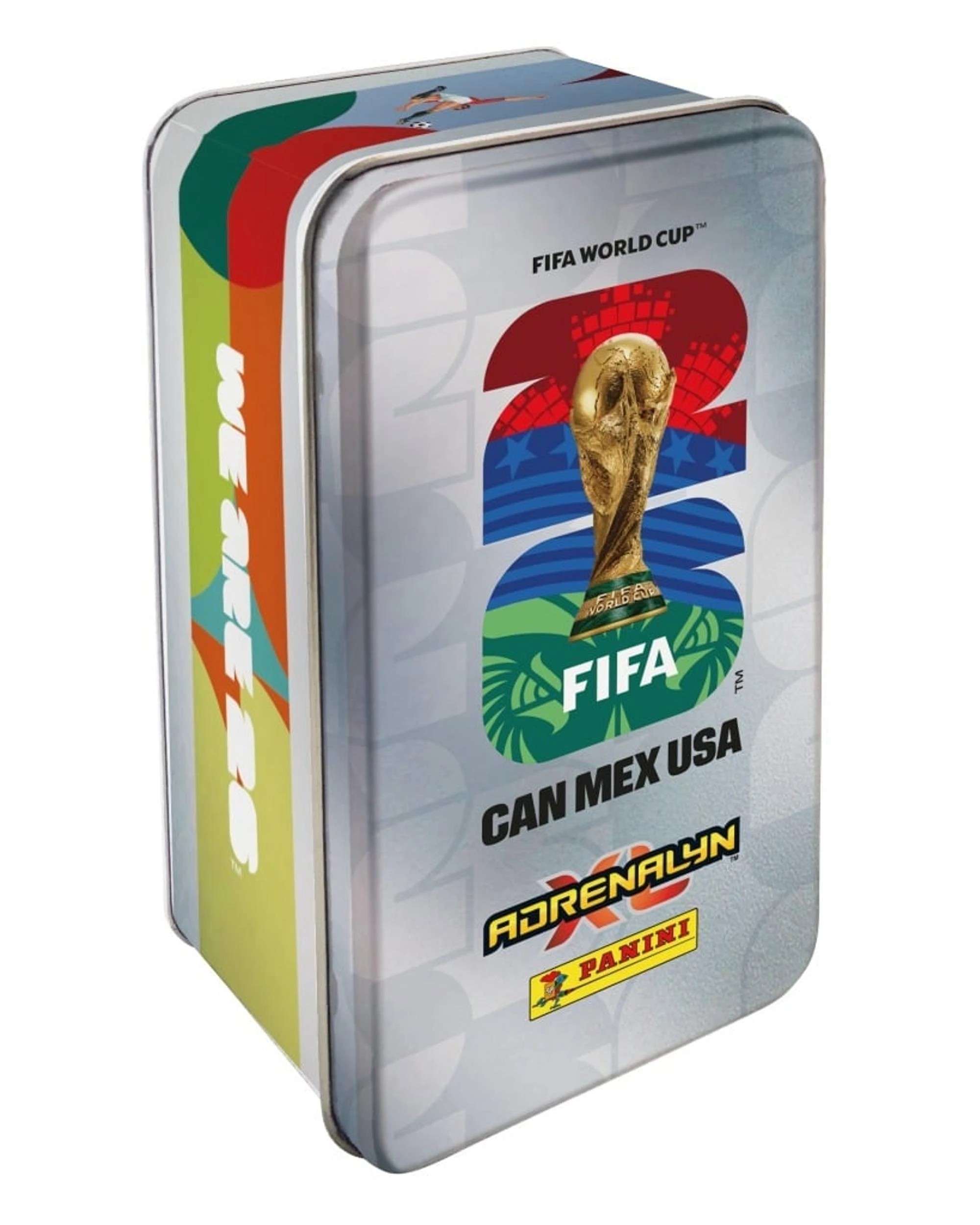 6 Panini Adrenalyn XL FIFA World Cup 2026 Trading Cards Classic Tin - Assorted, 6 of 9