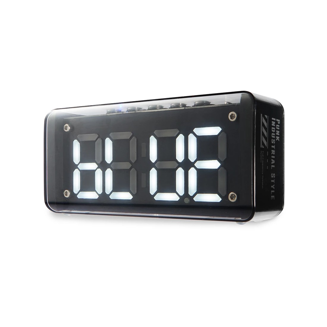 3 Clock Radio Bluetooth Speaker - Black, 3 of 10