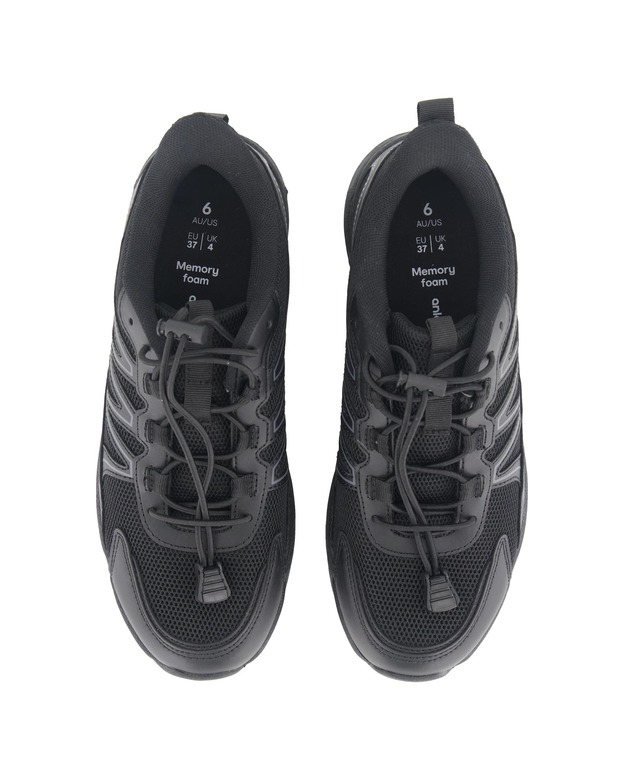 3 Hybrid Hiker Sneakers Black, 3 of 5