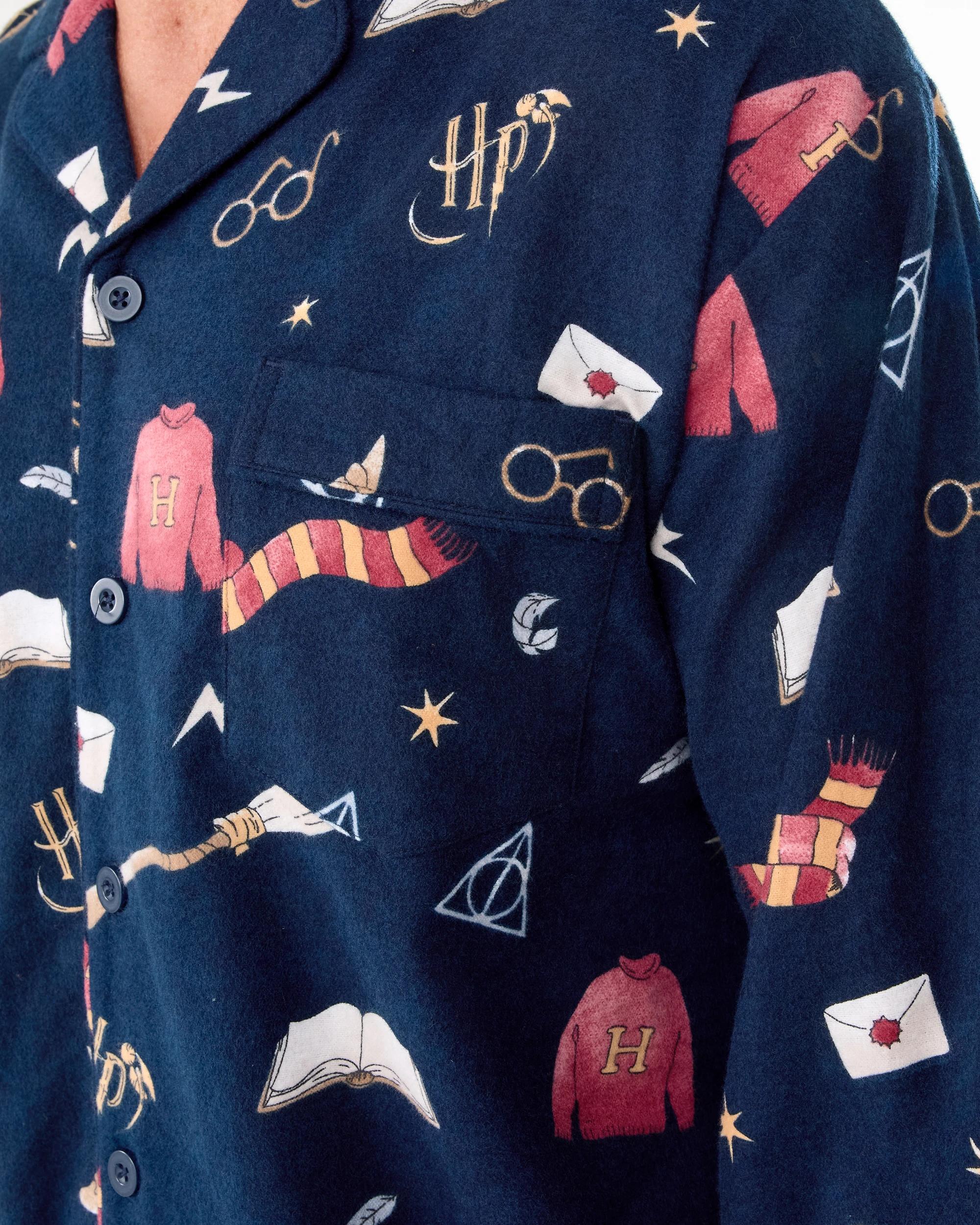 6 Harry Potter License Long Sleeve Pyjama Set Nvy Hp, 6 of 7