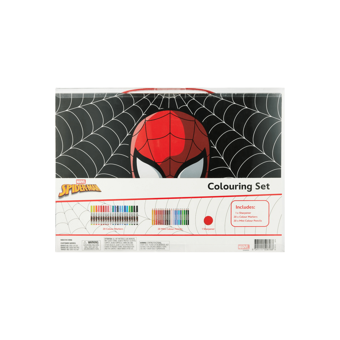 7 Marvel Spider-Man Colouring Set, 7 of 7