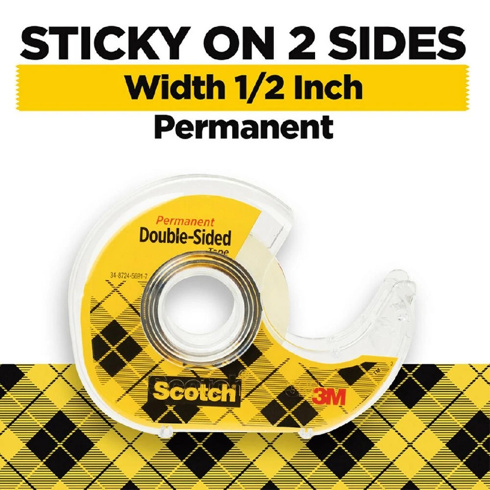 9 Scotch Double Sided Tape 12.7mm x 11.4m, 9 of 9
