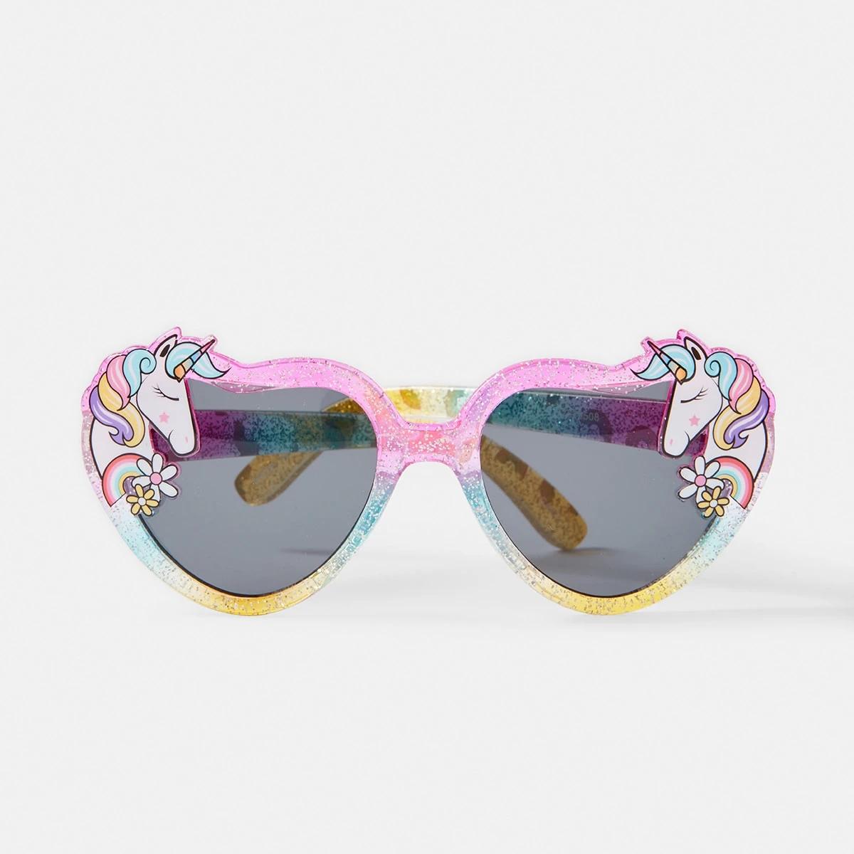 2 Kids UV Protected Heart Sunglasses Unicorn, 2 of 4