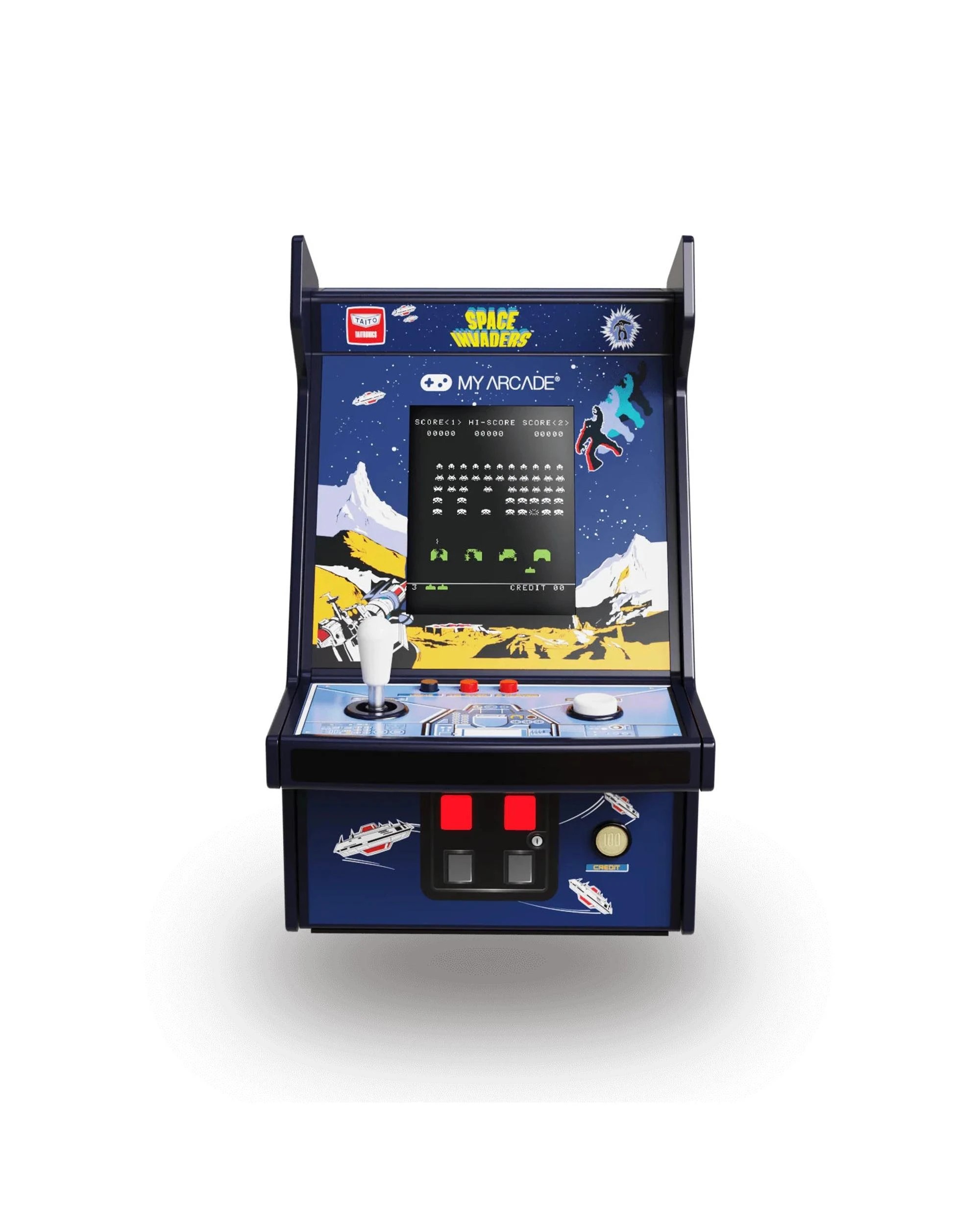 2 MyArcade Micro Player Pro Space Invaders Portable Retro Arcade Cabinet, 2 of 4