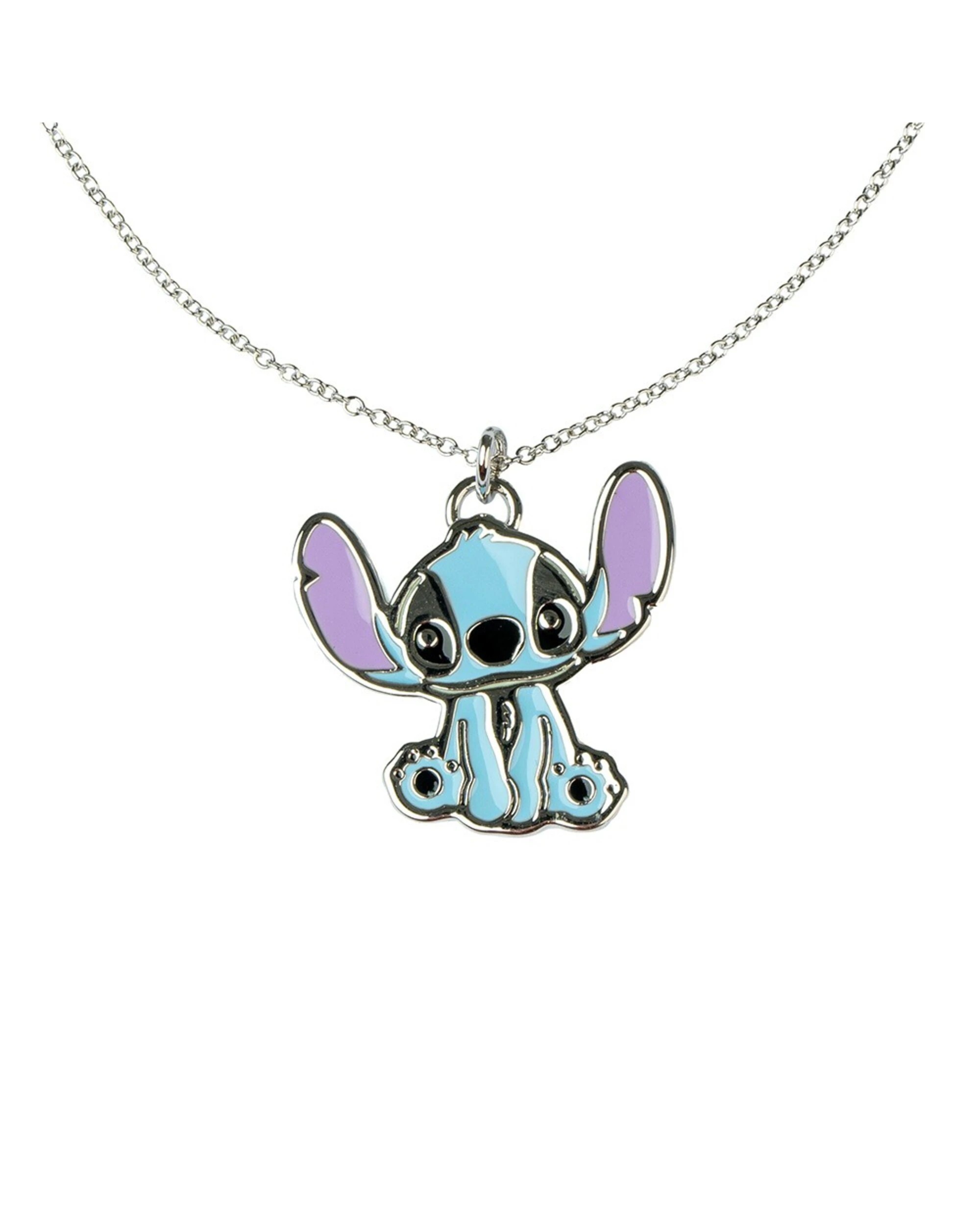 2 Disney - Lilo & Stitch - Stitch & Pineapple Necklace Set - Multi-Coloured,Silver, 2 of 5