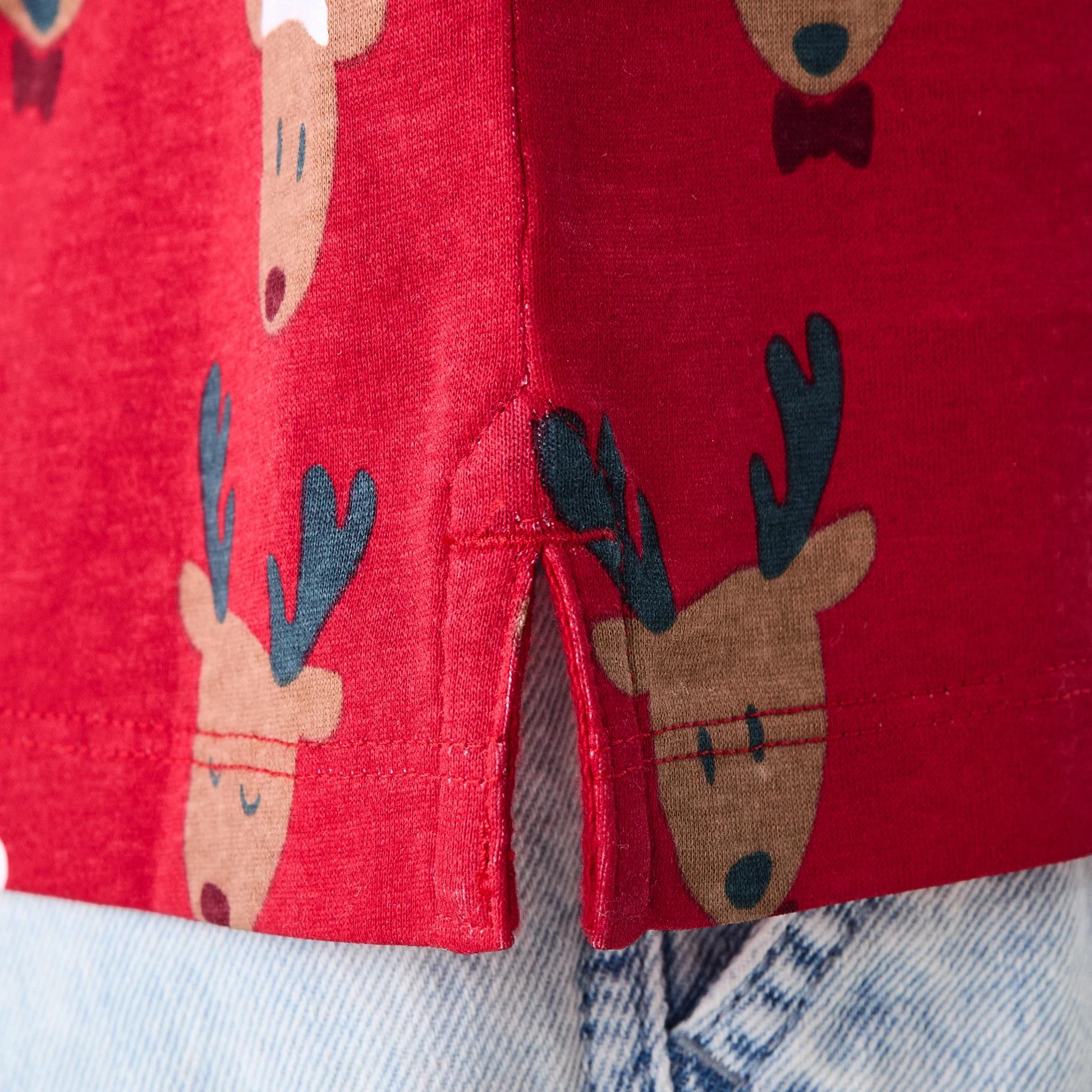 6 Christmas Polo T-shirt Red Xmas, 6 of 8