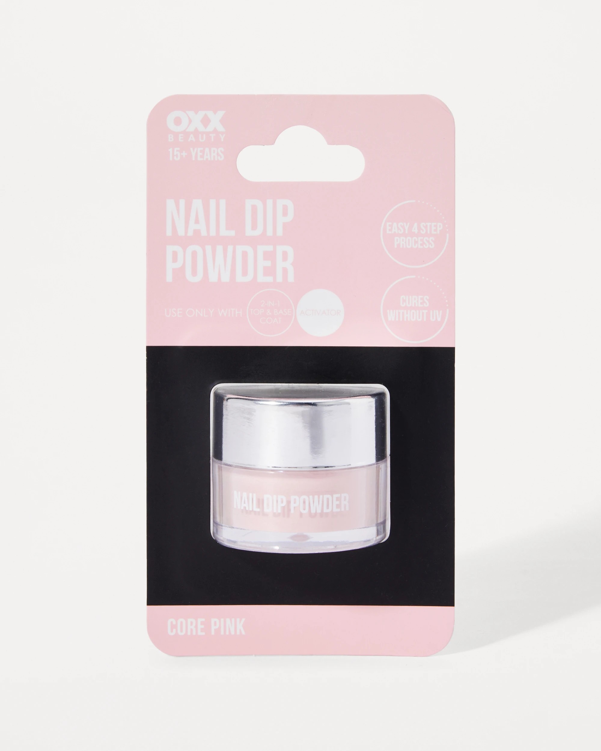 1 OXX Beauty Nail Dip Powder - Core Pink, 1 of 4
