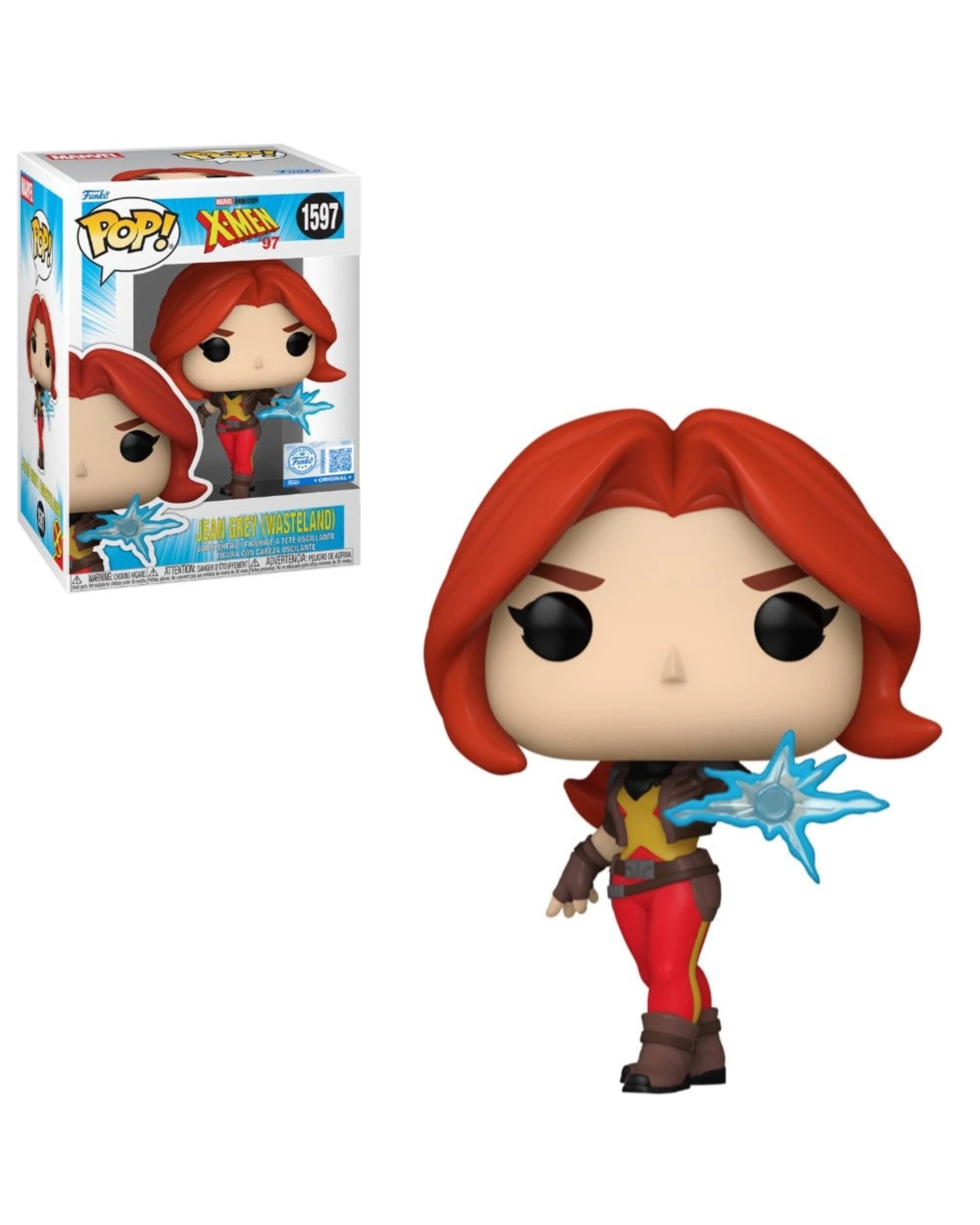 1 Marvel X-Men 97 Jean Grey - Wasteland -  Bobblehead Funko POP! Vinyl, 1 of 3