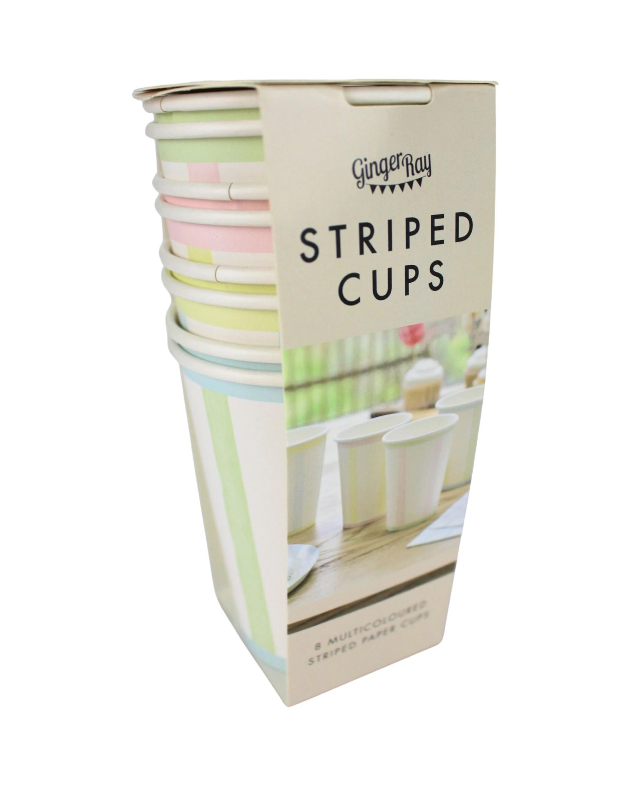 4 Anagram Ginger Ray Hop Hop Hooray Paper Cups Pack of 8 - Multi, 4 of 4
