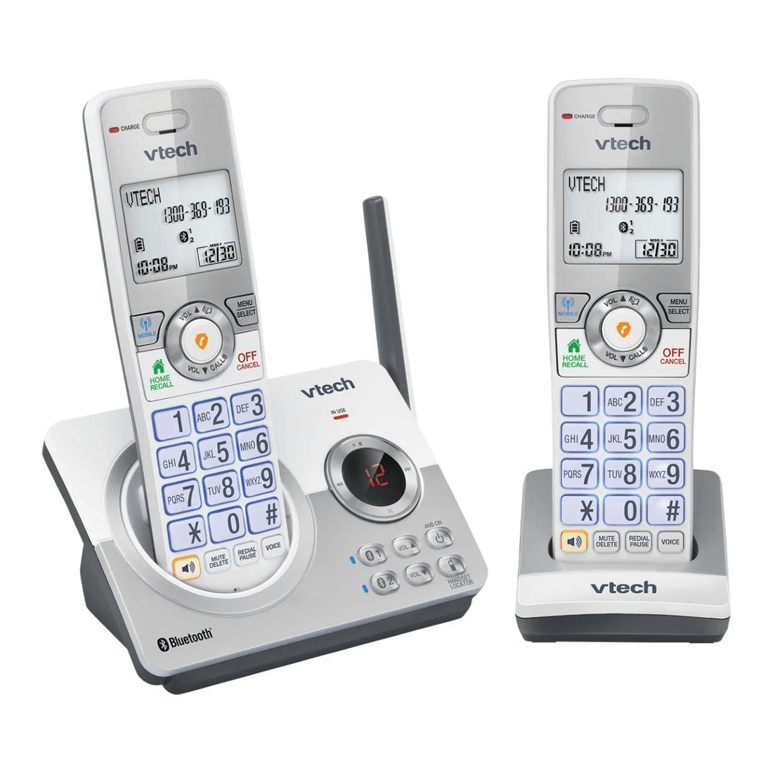 1 VTech CLS22150 DECT 6.0 Cordless Phone 2 Handset, 1 of 1