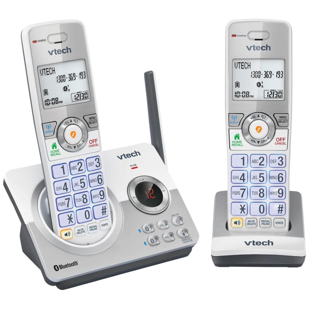 1 VTech CLS22150 DECT 6.0 Cordless Phone 2 Handset, 1 of 1