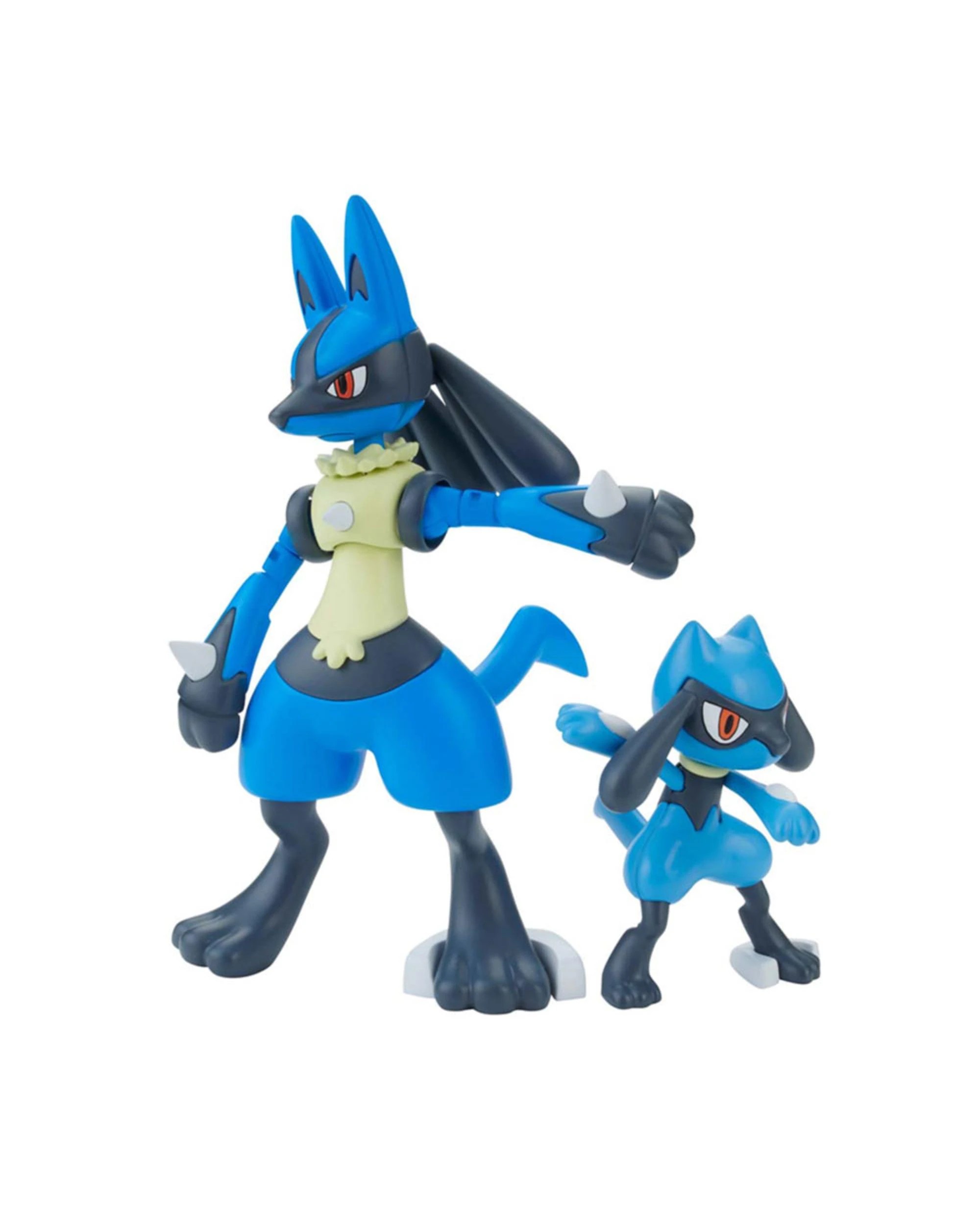 1 Bandai Pokemon Model Kit Riolu and Lucario