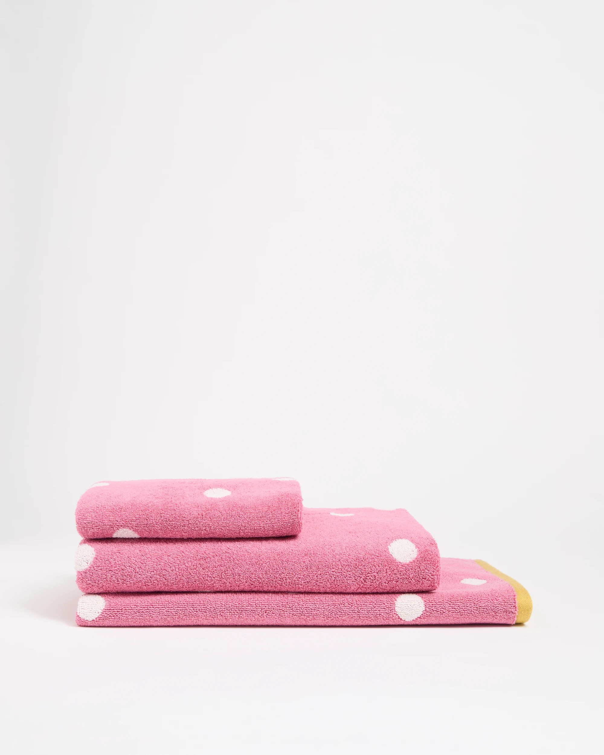 2 Target Senna Australian Cotton Polka Dot Bath Mat - Wild Rose - Pink, 2 of 3