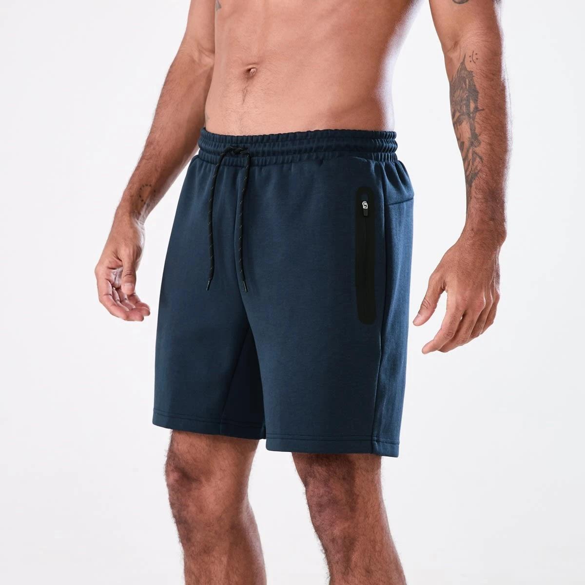 2 Active Mens Sports Shorts SHADE NAVY, 2 of 6