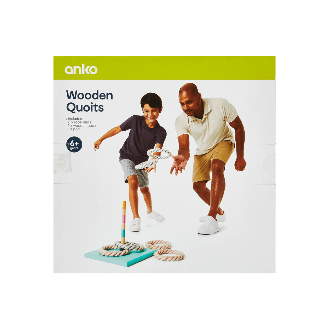 9 Wooden Quoits, 9 of 9