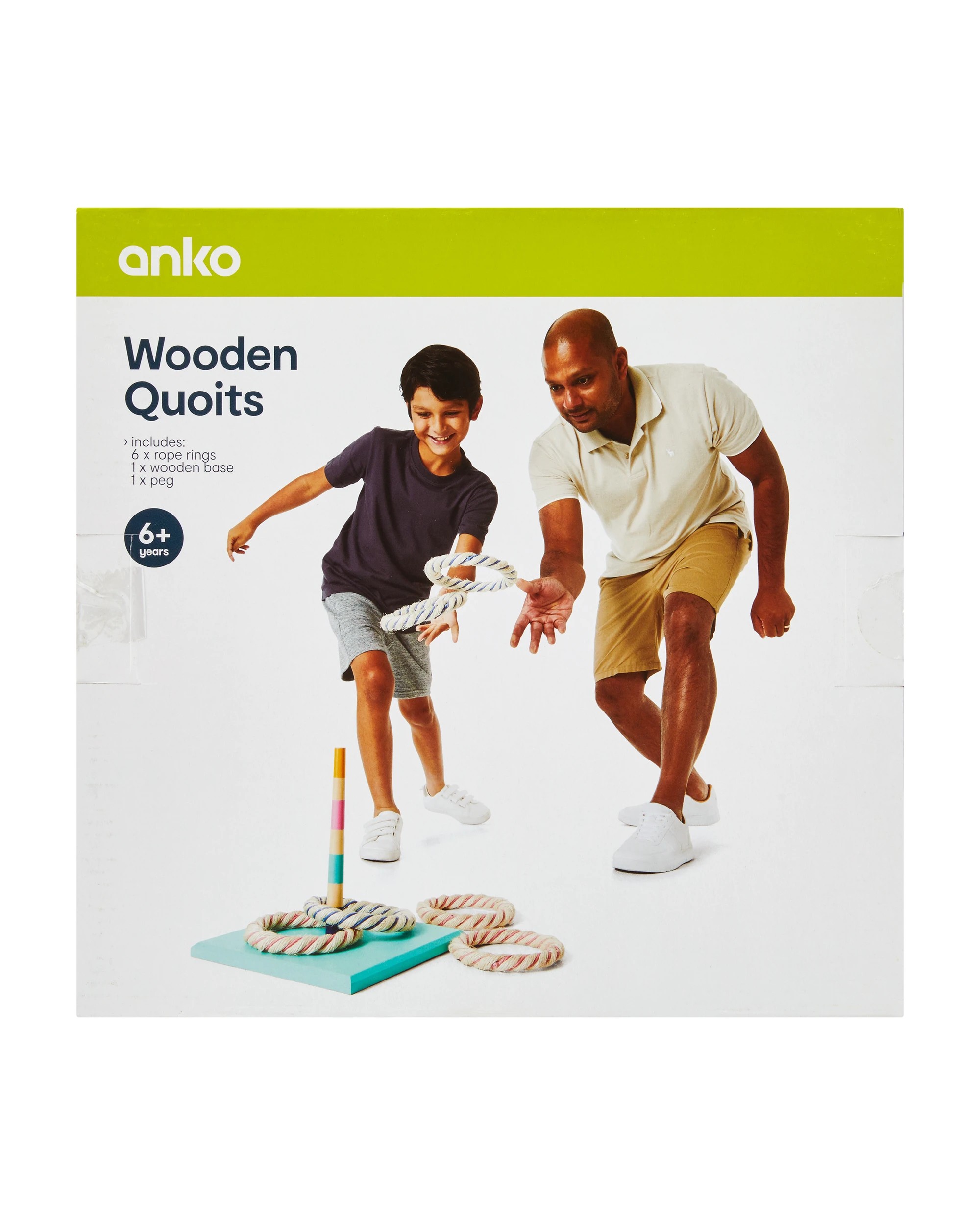 9 Wooden Quoits, 9 of 9