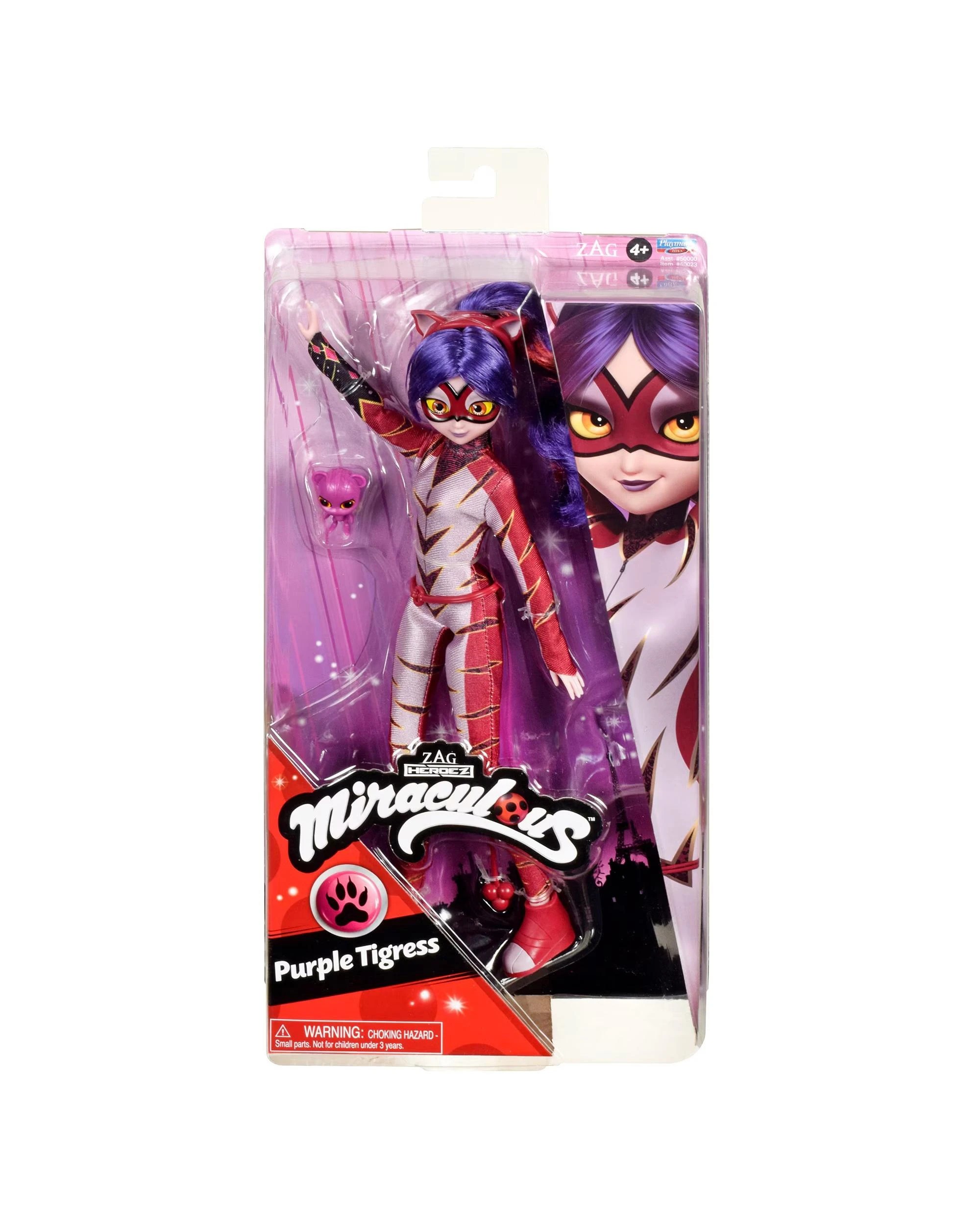 4 Miraculous Purple Tigress Fashion Doll, 4 of 4