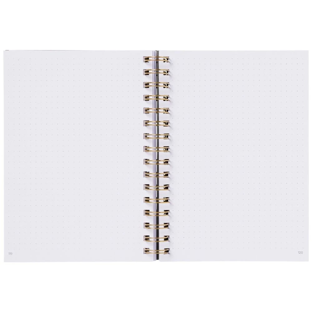 3 Otto A5 The Dot Journal Spiral 240 Page Black, 3 of 3