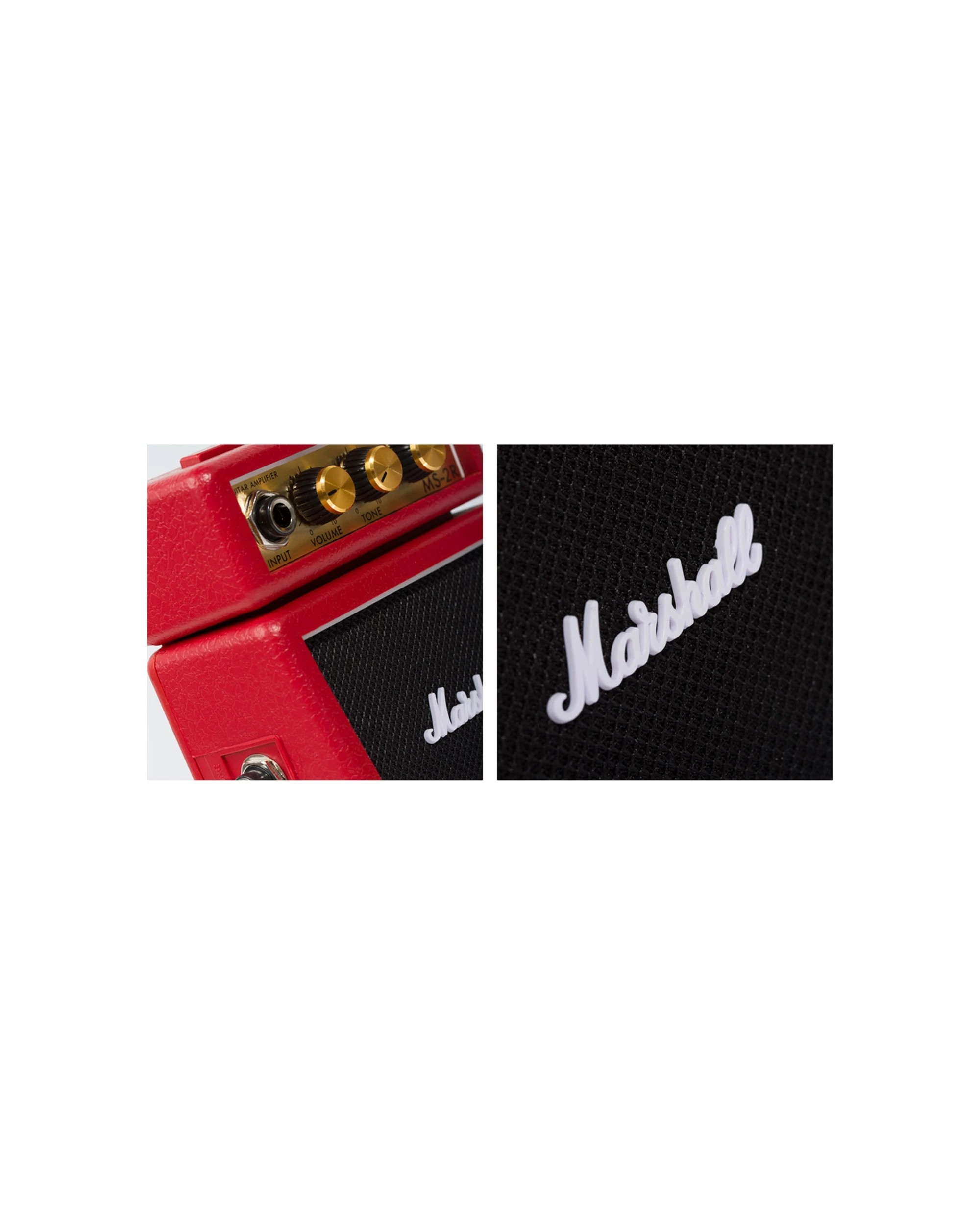 3 Marshall Portable Micro Amplifier Amp Speaker For iPhone iPod Samsung Moblile Devices - Red, 3 of 3