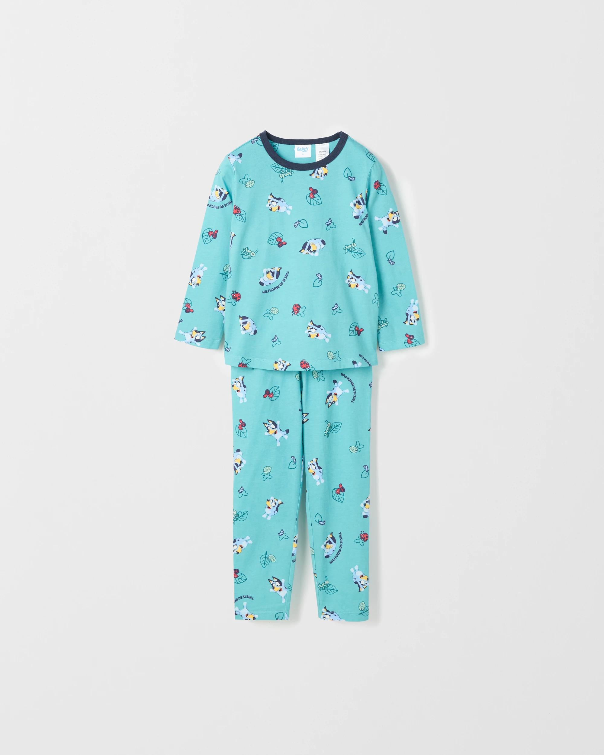 5 Bluey Australian Cotton 2 Pack Younger Boys Knit Pyjama Set BLUEY, 5 of 8