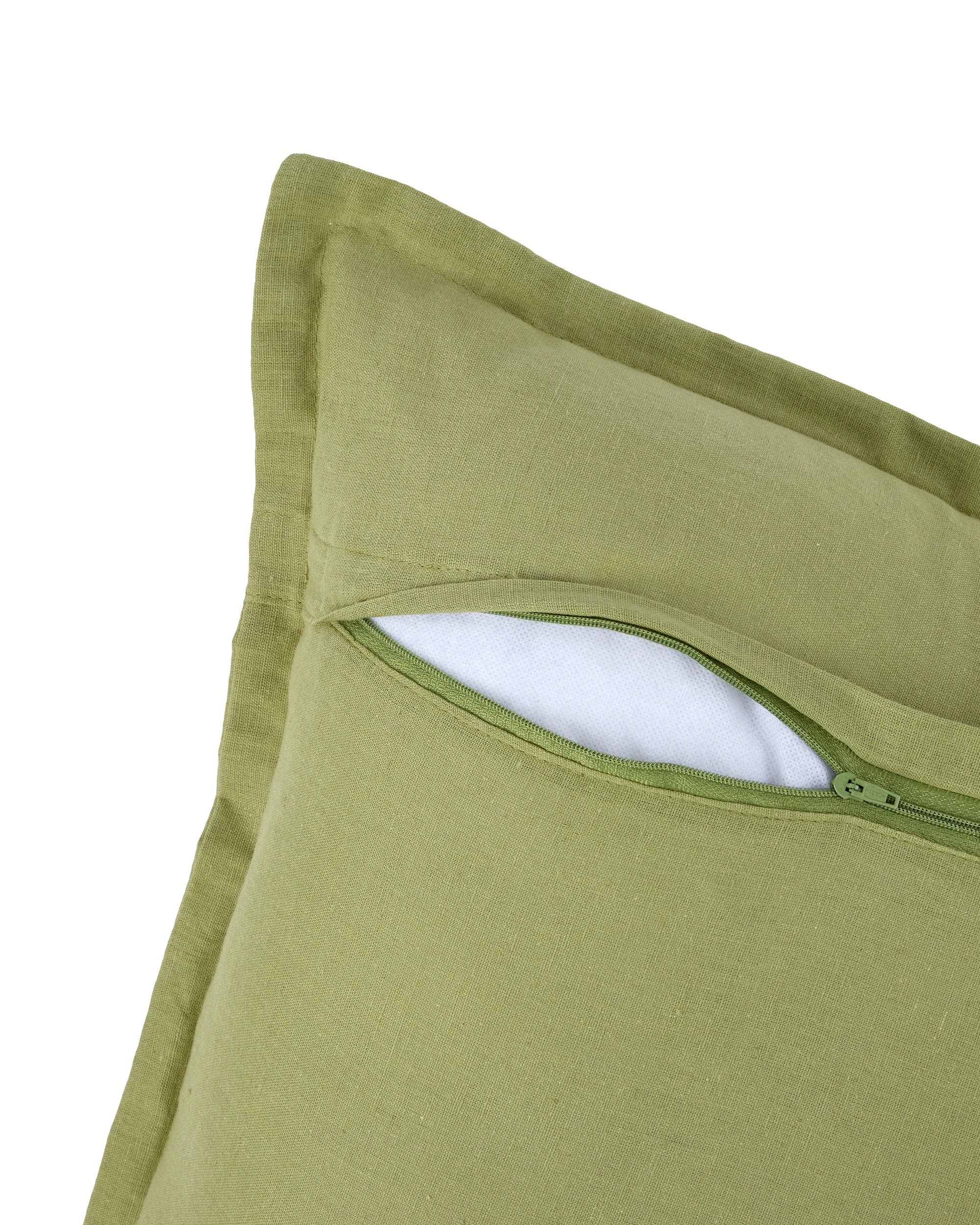 4 50cm Aspen Cushion - Sage, 4 of 4