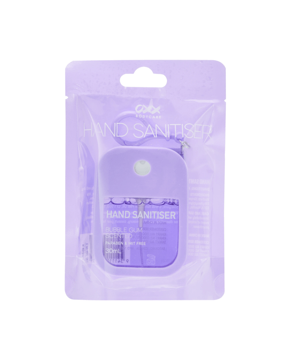 OXX Bodycare Hand Sanitiser 30ml - Bubble Gum Scented