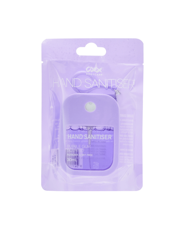 OXX Bodycare Hand Sanitiser 30ml - Bubble Gum Sce