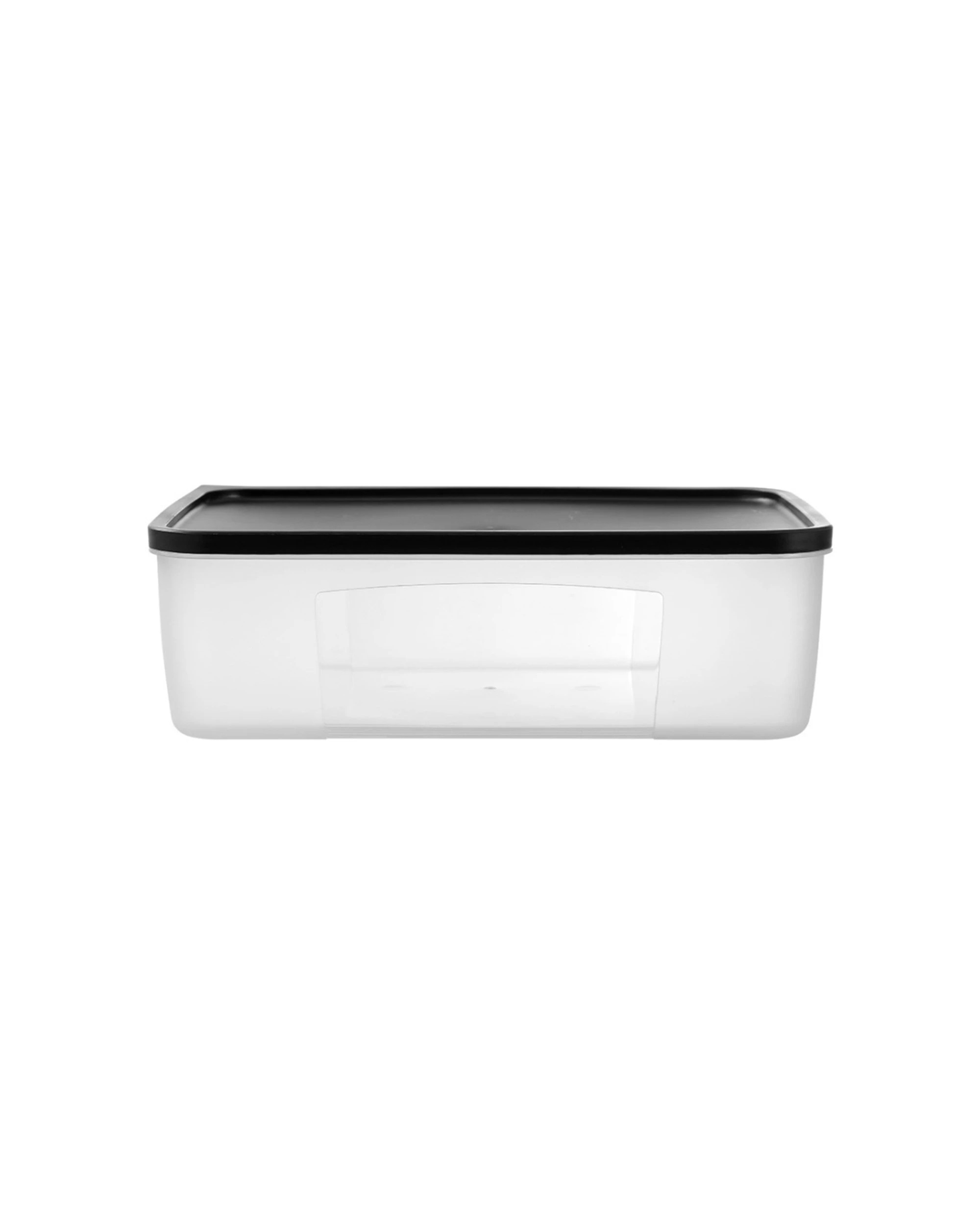 6 6PK Lemon & Lime Food Keeper Rectangle Reusable Container 4L - Clear, 6 of 7