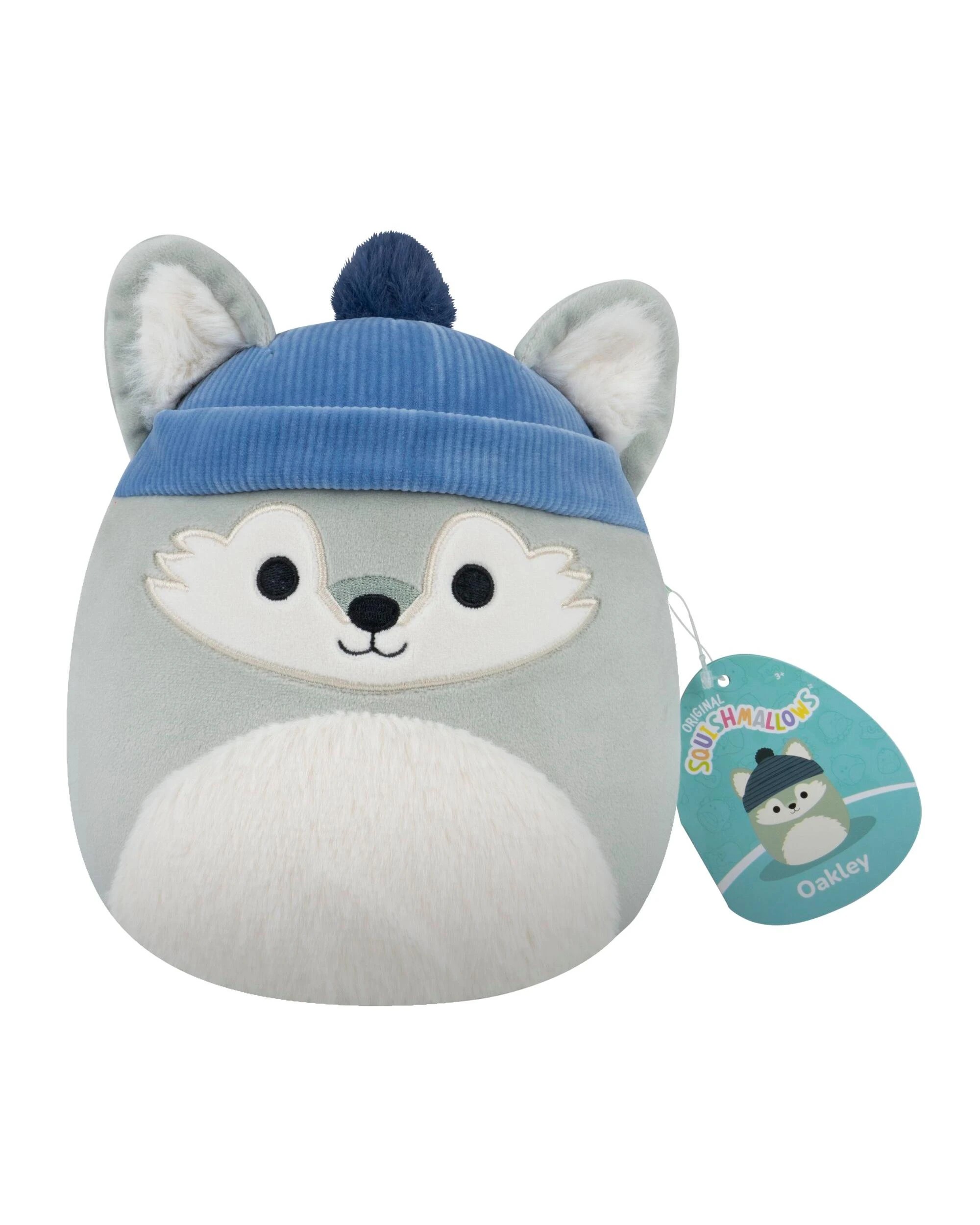 1 Squishmallows Oakley the Sage Green Wolf 7.5 inch Plush, 1 of 5