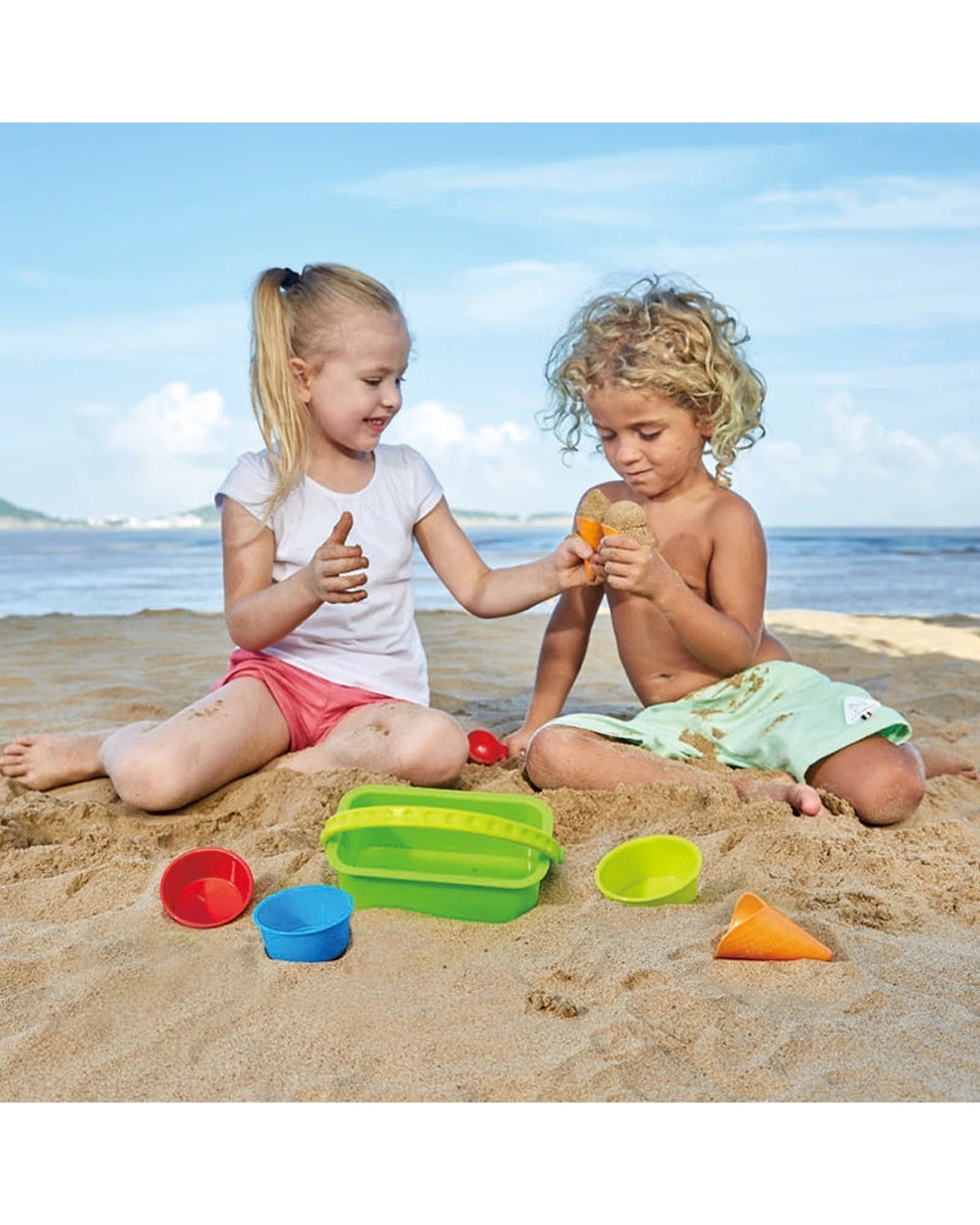 2 Hape Ice Shop Sand Toy Set Kids Activity With Bucket & Shovel - Multi, 2 of 3