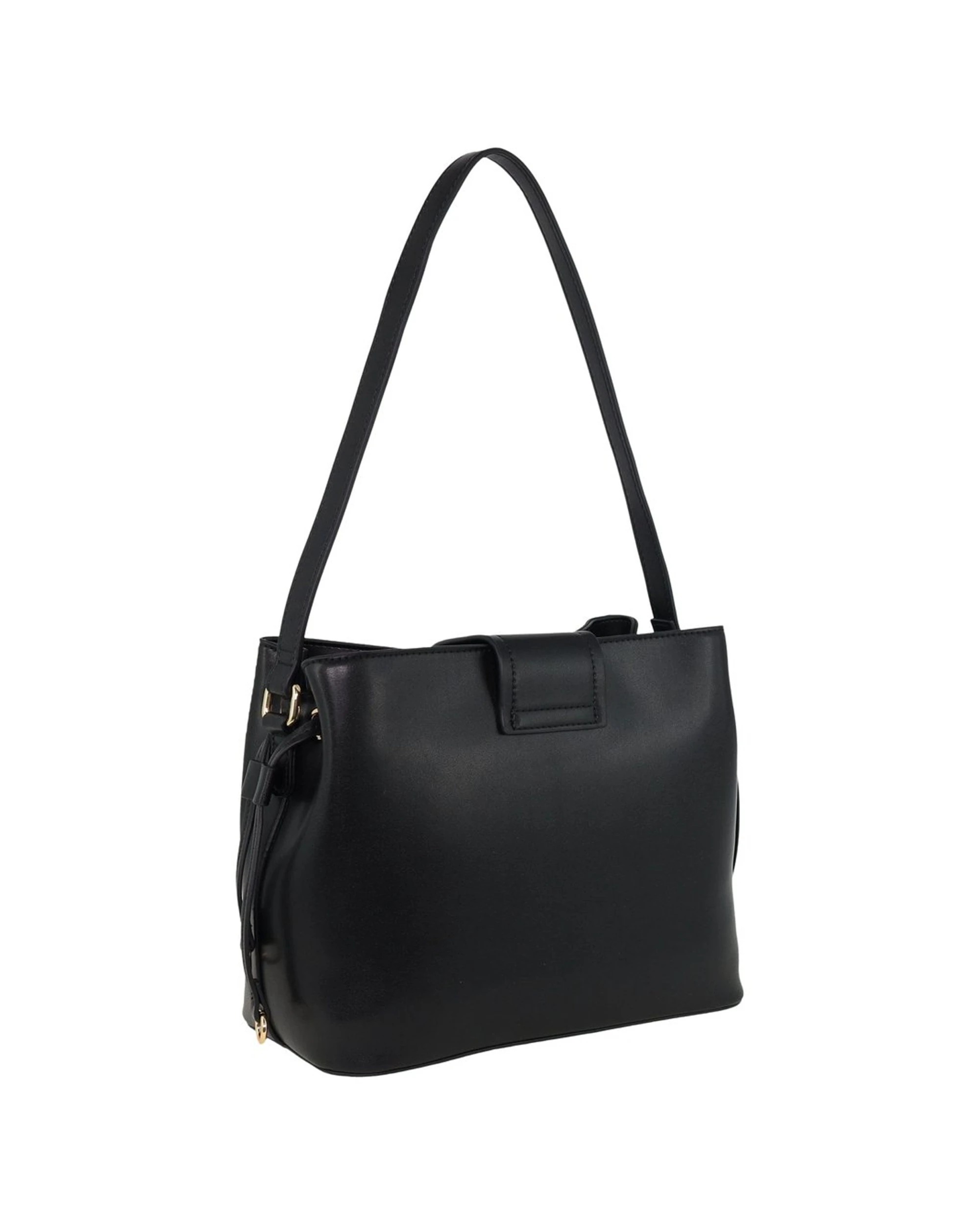 3 Milleni Women's Handbag Vegan Leather Fashion Stylish Mini Tote Bag - Black, 3 of 4