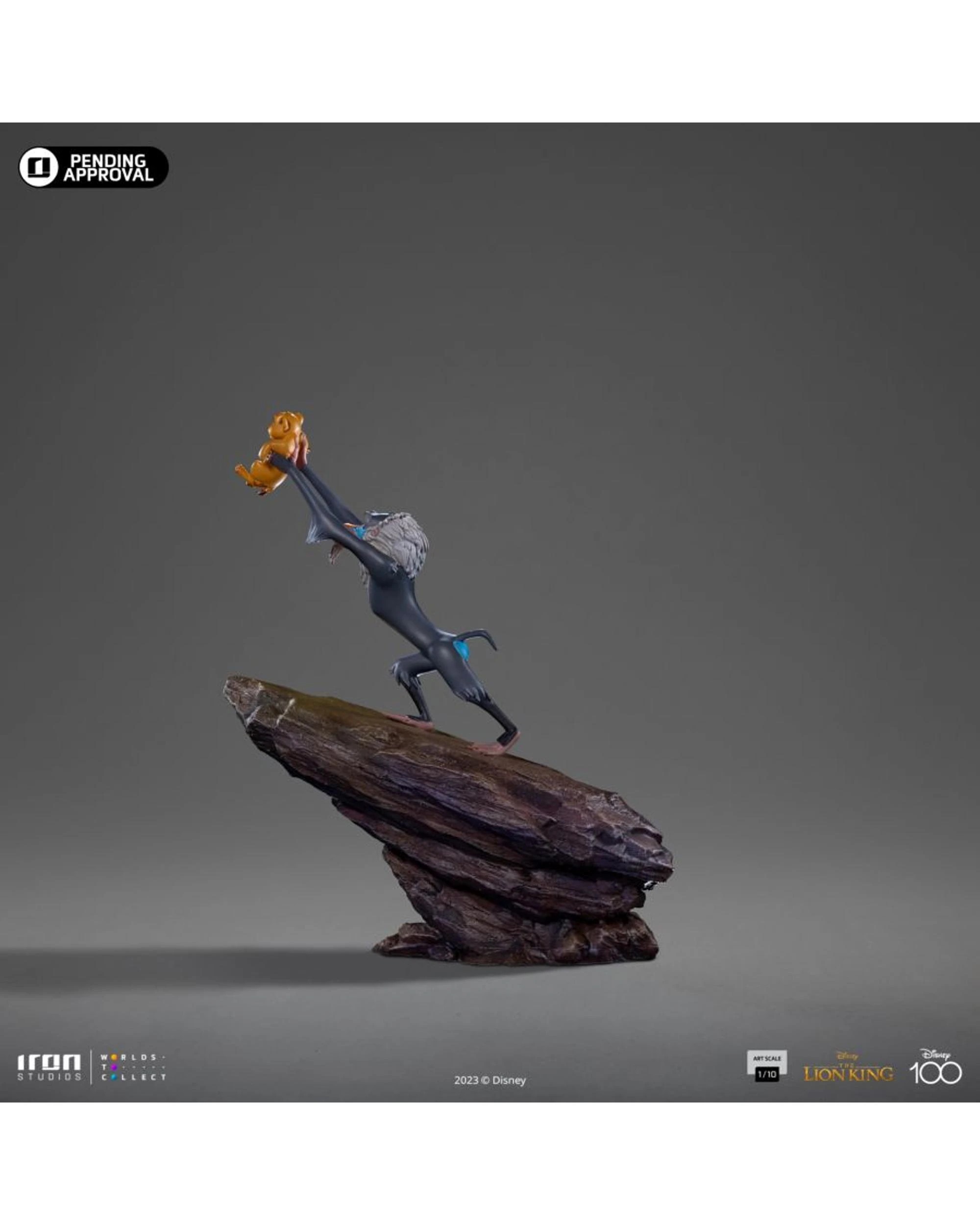 5 The Lion King Pride Rock 1:10 Scale Diorama, 5 of 6