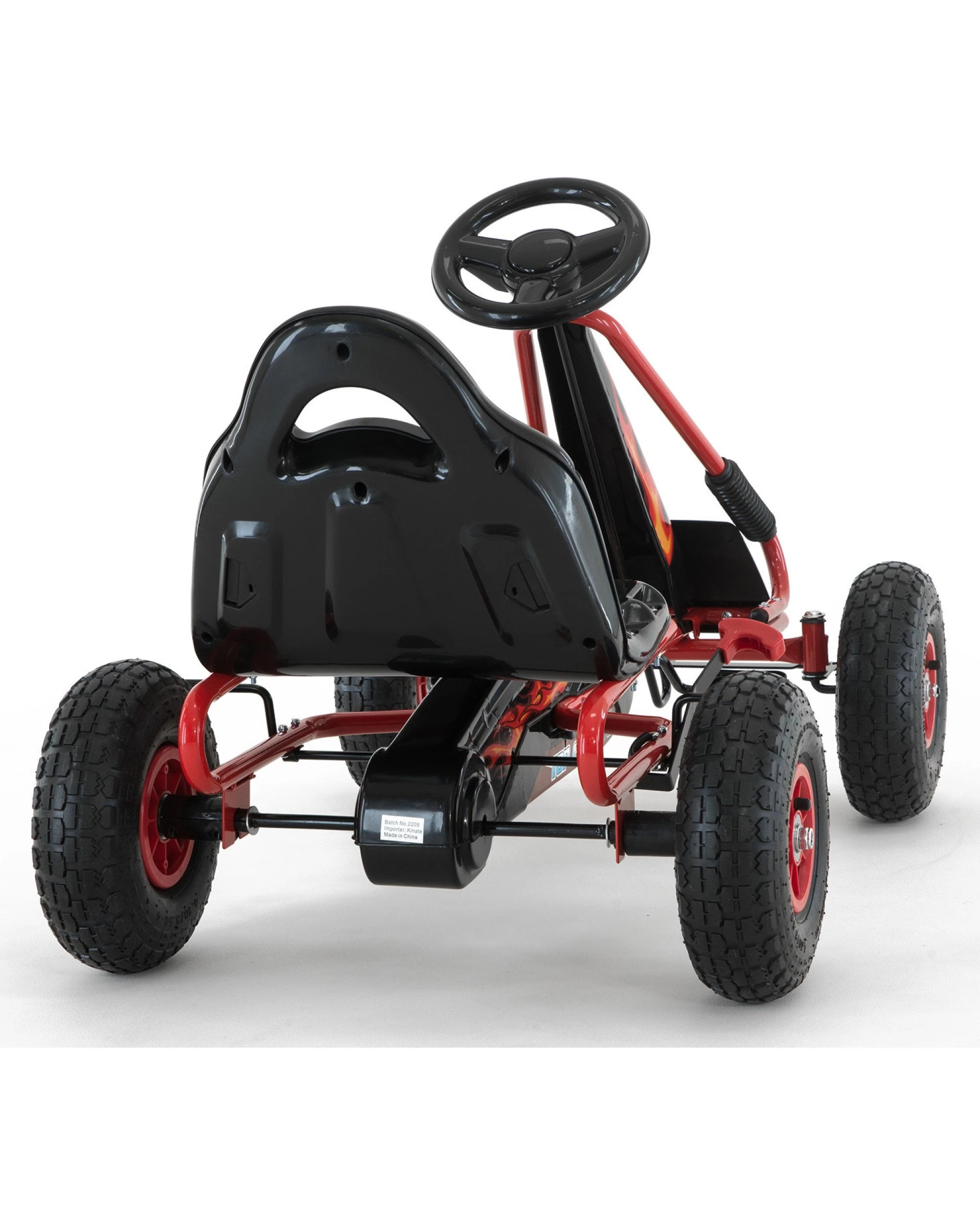 8 Kahuna G95 Kids Ride On Pedal-powered Go Kart - Red, 8 of 10