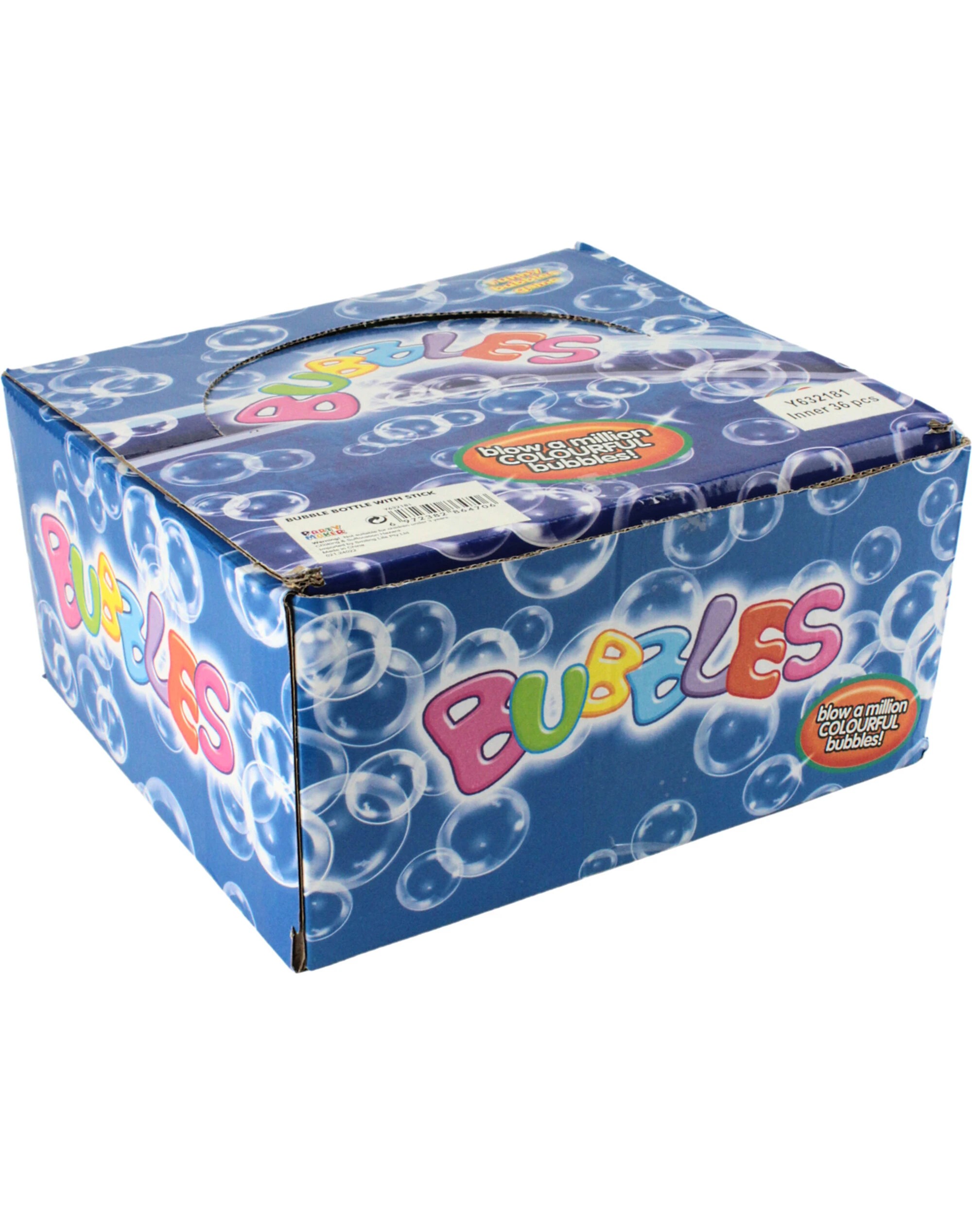 3 Partyrama Bulk Bubble Bottles Box of 36, 3 of 3