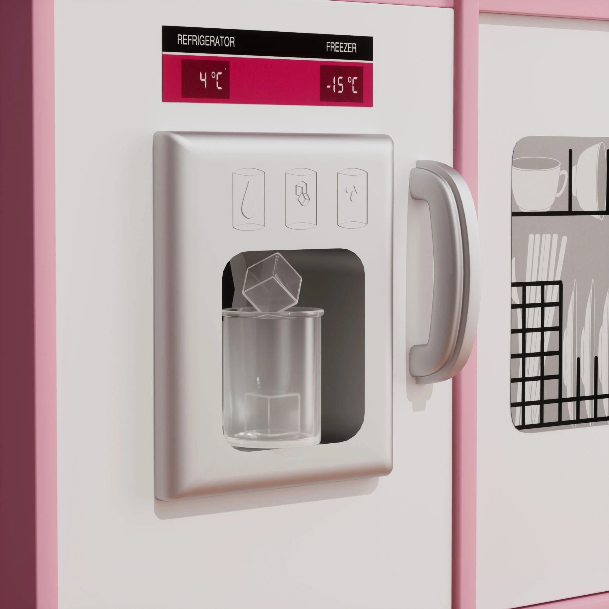 6 Bopeep Kids Kitchen Set Wooden Pretend Play Cooking Toys Play Set Oven Children, 6 of 9