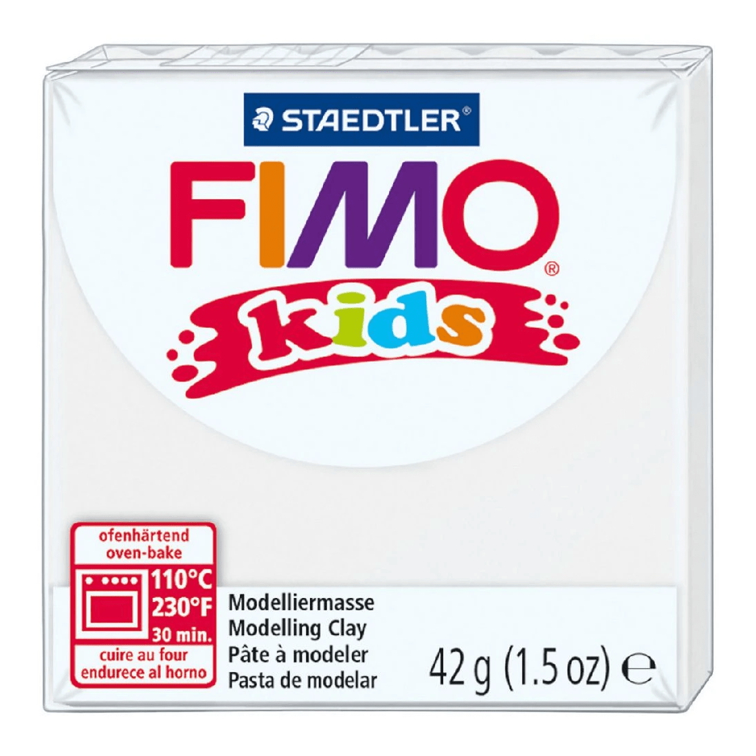 1 Staedtler FIMO Modelling Clay 42g White, 1 of 2