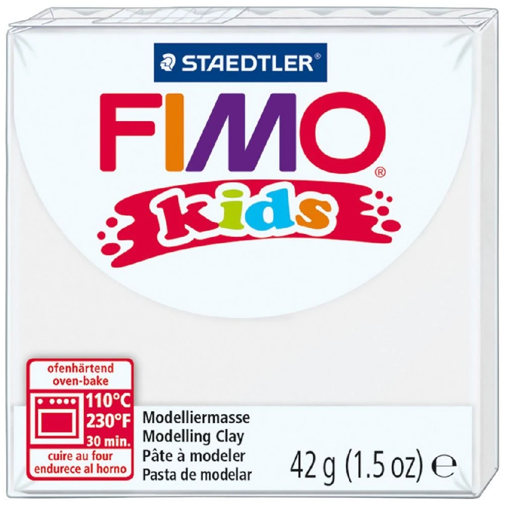 1 Staedtler FIMO Modelling Clay 42g White, 1 of 2